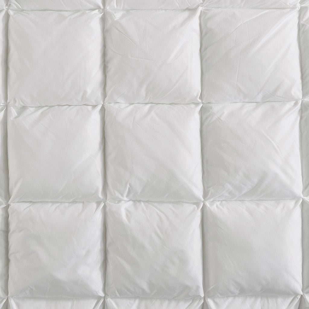 Down & Feather Comforter, Stay Puffed Overfilled Alternative, Breathable Construction for Everyday Bedding and Comfortable Sleep image 22