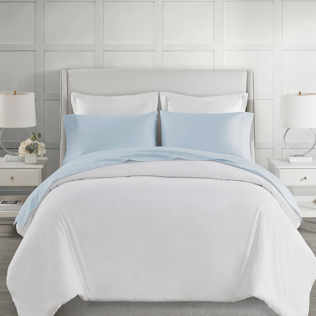 Bed Sheet Set, 500 Thread Count Egyptian Cotton Deep Pocket, Machine-Washable Care for Everyday Bedroom Comfort and Guest Rooms image 22