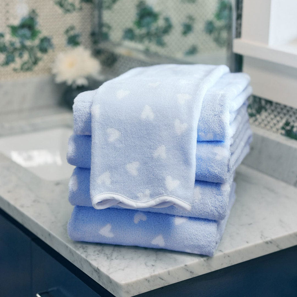 Bath Towel, Patterned Scallop for Home Bathrooms and Everyday Care, 5 Color Options, Designed for Daily Bathroom Routines and Guest Baths image 22