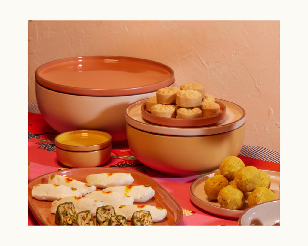 Dinnerware, Serving Bowls, Ceramic Construction for Everyday Meals and Table Settings, 5 Color Options image 23