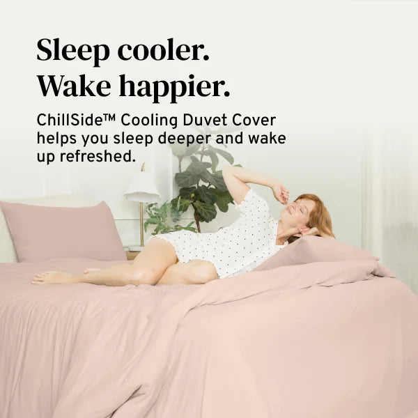 Duvet Cover, ChillSide Cooling, Machine-Washable Care for Bedroom Layering, Comforter Covers and Everyday Bedding image 23