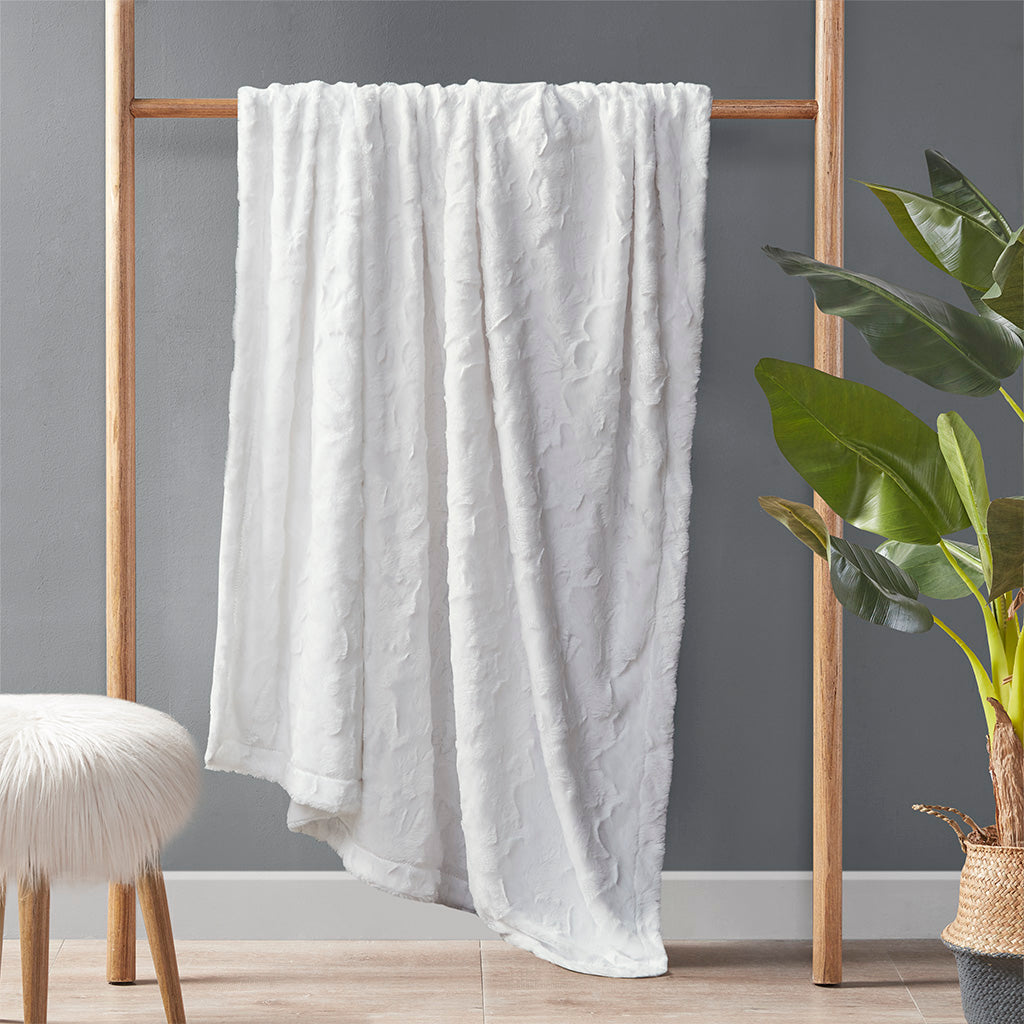 Cozy Throw Blanket, Zuri Oversized Faux Fur, Machine-Washable Care for Sofas, Beds and Relaxing at Home, 10 Color Options image 23