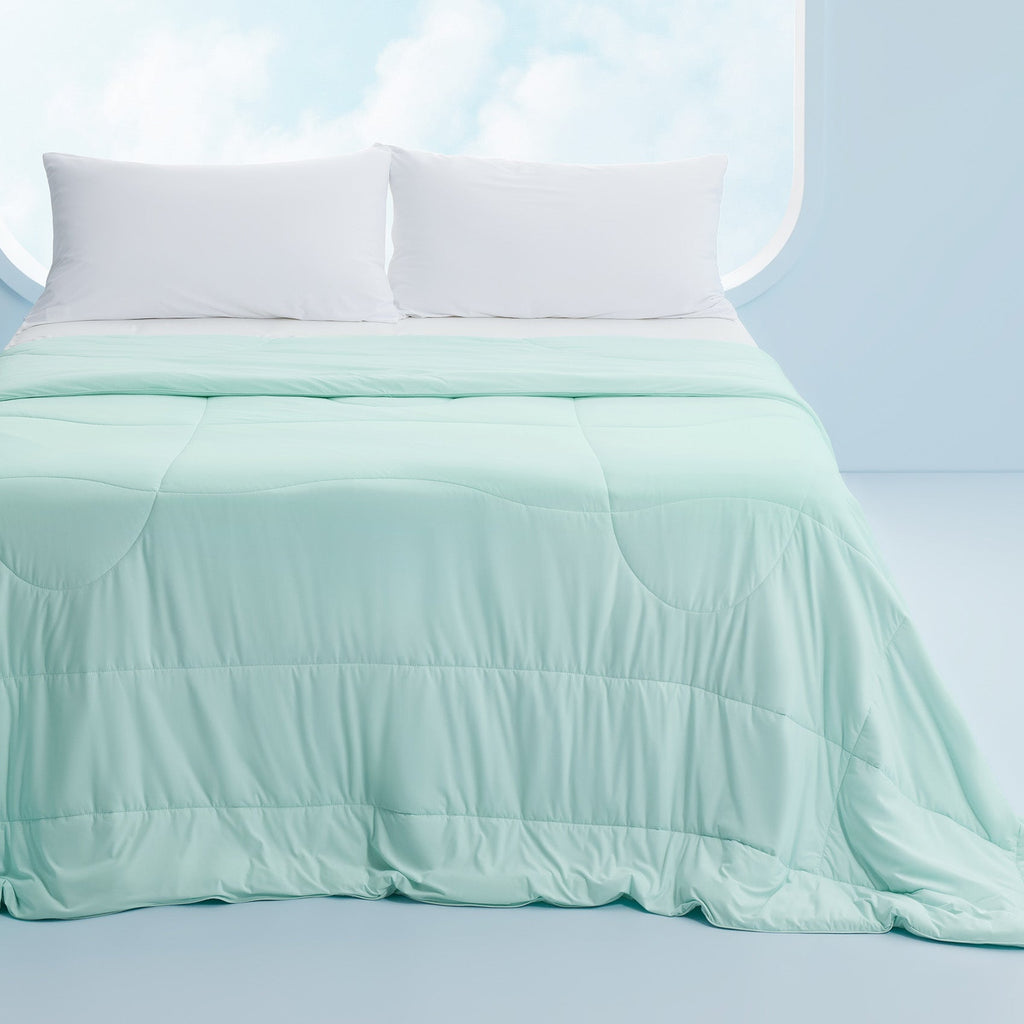 Bed Comforter, Reversible Cooling, Lightweight Design for Year-Round Bedroom Comfort and Restful Sleep, 7 Sizes and 4 Colors image 23