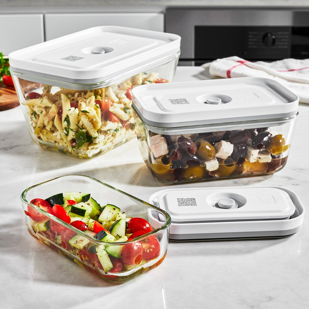 Food Storage Container, Fresh & Save Glass Airtight, Silicone Construction for Lunches, Pantry Storage and Everyday Meals, 6 Size Options image 23