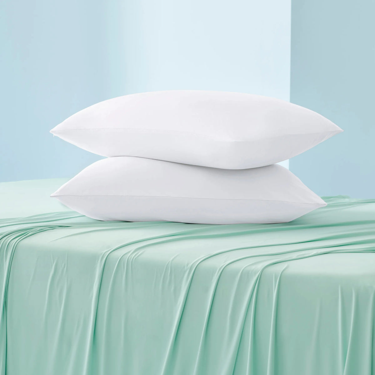 Decorative Pillow Sham, Cooling for Beds, Bedroom Styling and Layered Bedding, 3 Sizes and 5 Colors image 23