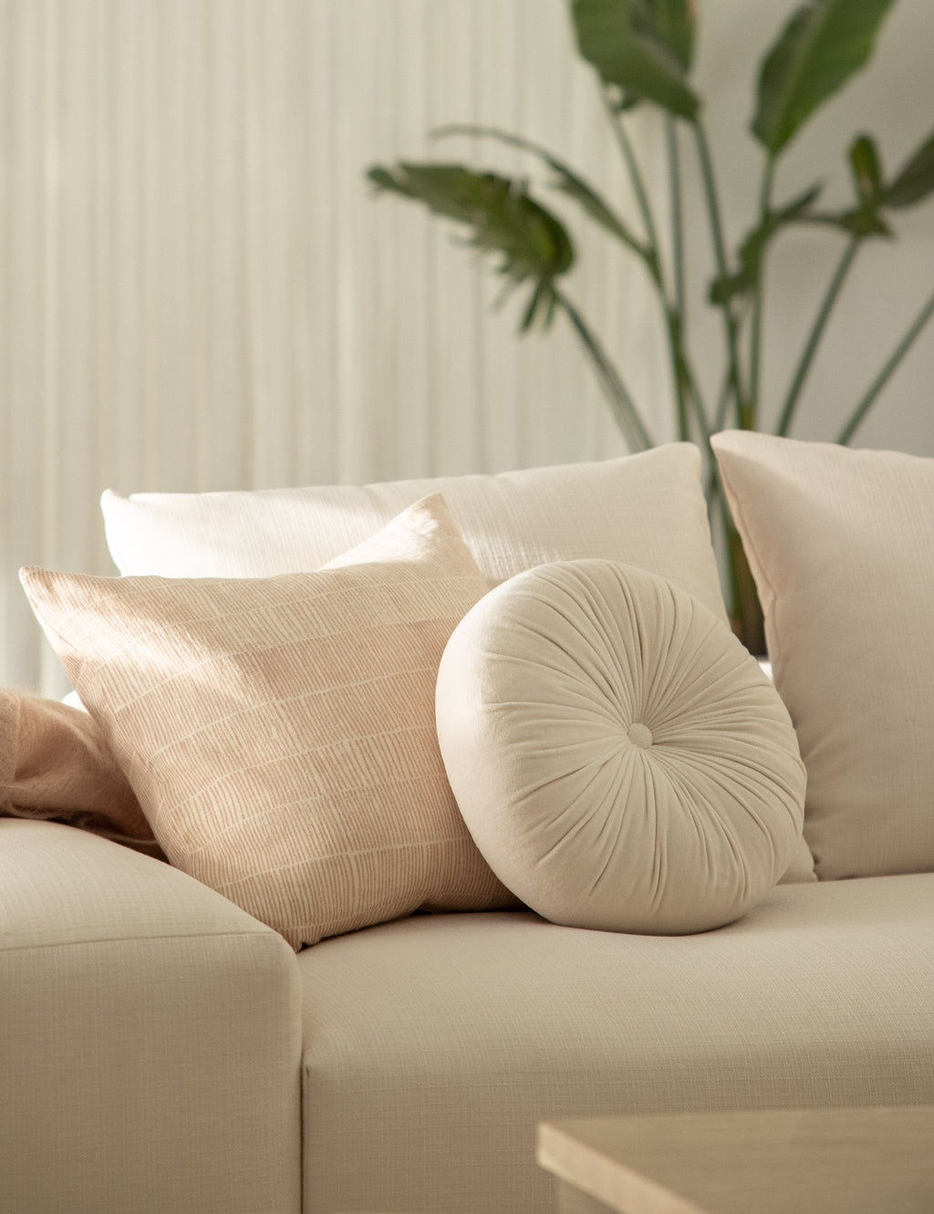 Bed Pillow, Monroe Velvet Round for Sleeping, Reading and Bedroom Comfort, 6 Color Options image 23