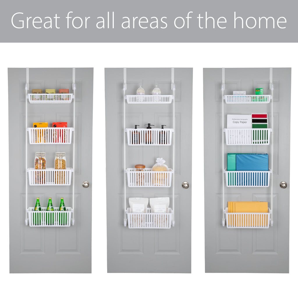Home Storage Organizer, Over Door Pantry Multiple Sizes for Closets, Shelves and Everyday Organization, 3 Sizes and 5 Colors image 23