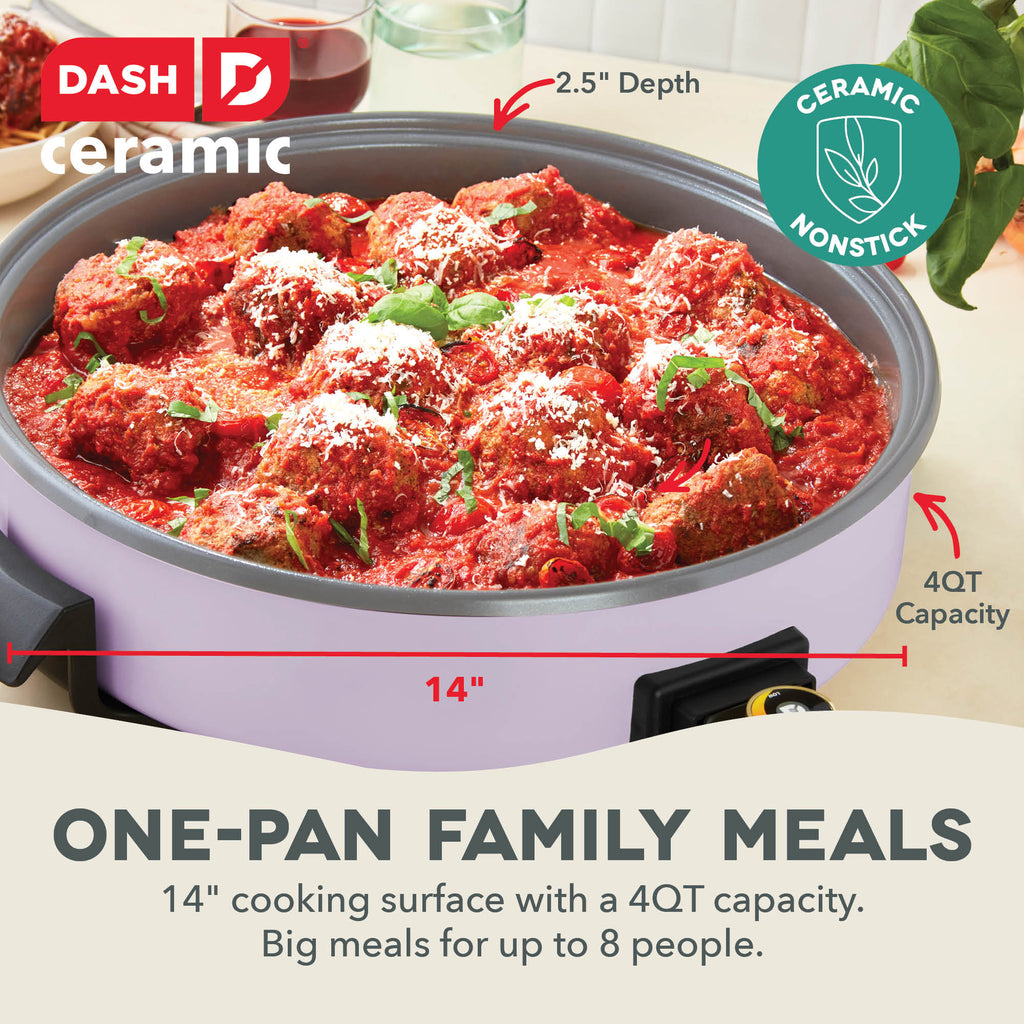 Stainless Steel Fry Pan, Ceramic Nonstick Family Size Skillet for Stovetop Cooking, Family Meals and Daily Kitchen Use, 7 Color Options image 23
