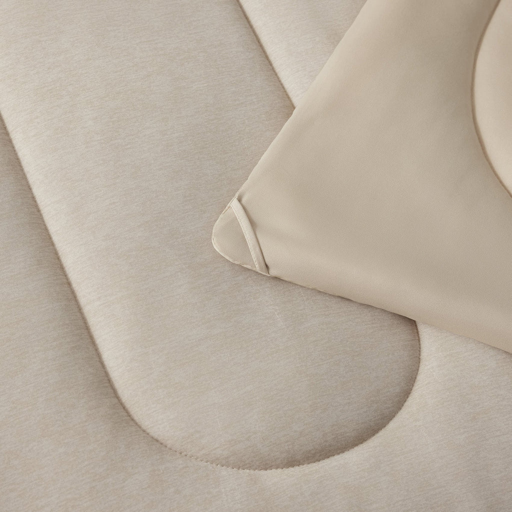 Bed Comforter, Reversible Warm and Cooling Set, Breathable Construction for Year-Round Bedroom Comfort and Restful Sleep image 23