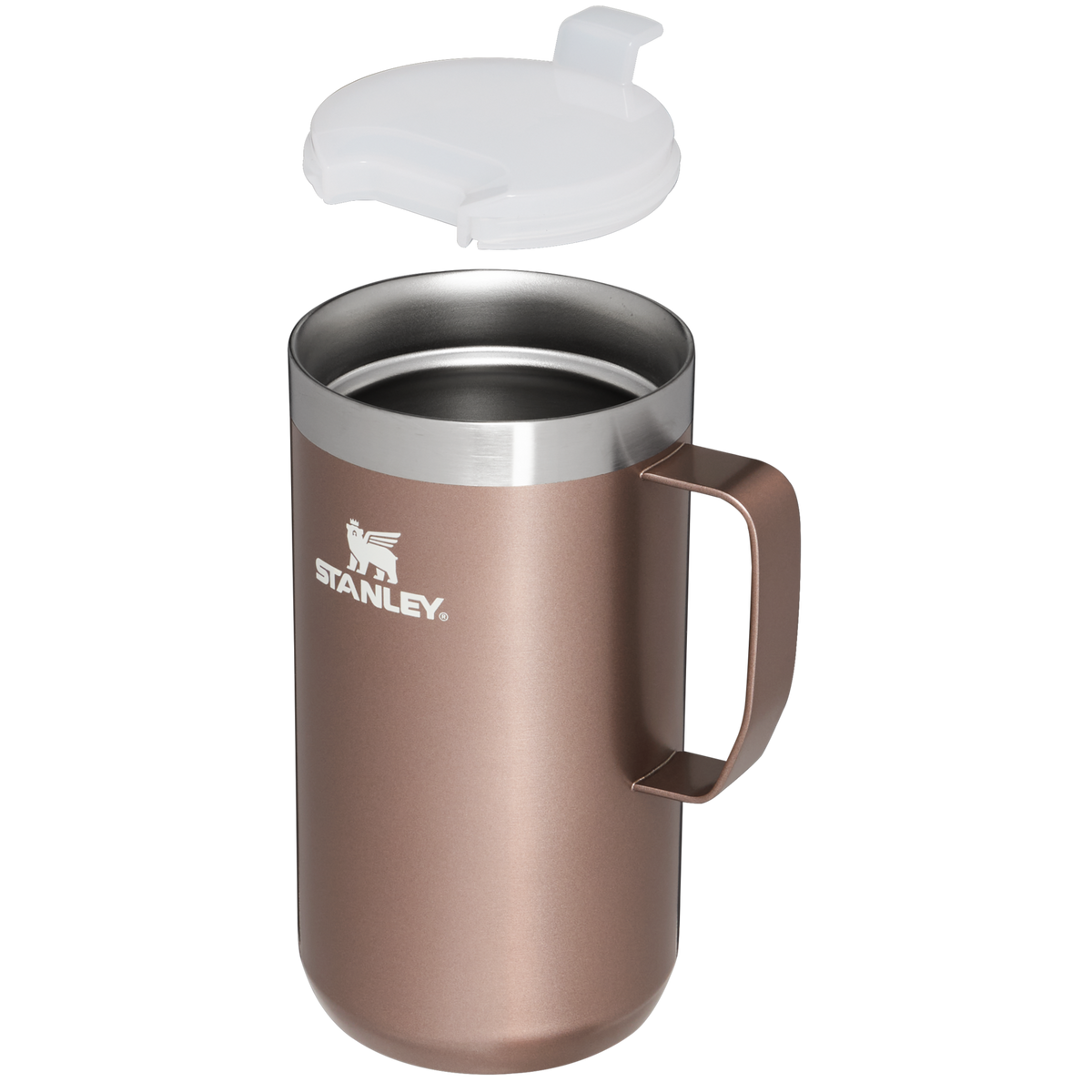 Coffee Mug, Stay Hot Camp 24 OZ, Stainless Steel Construction for Everyday Drinks, Home and Entertaining, 14 Color Options image 23