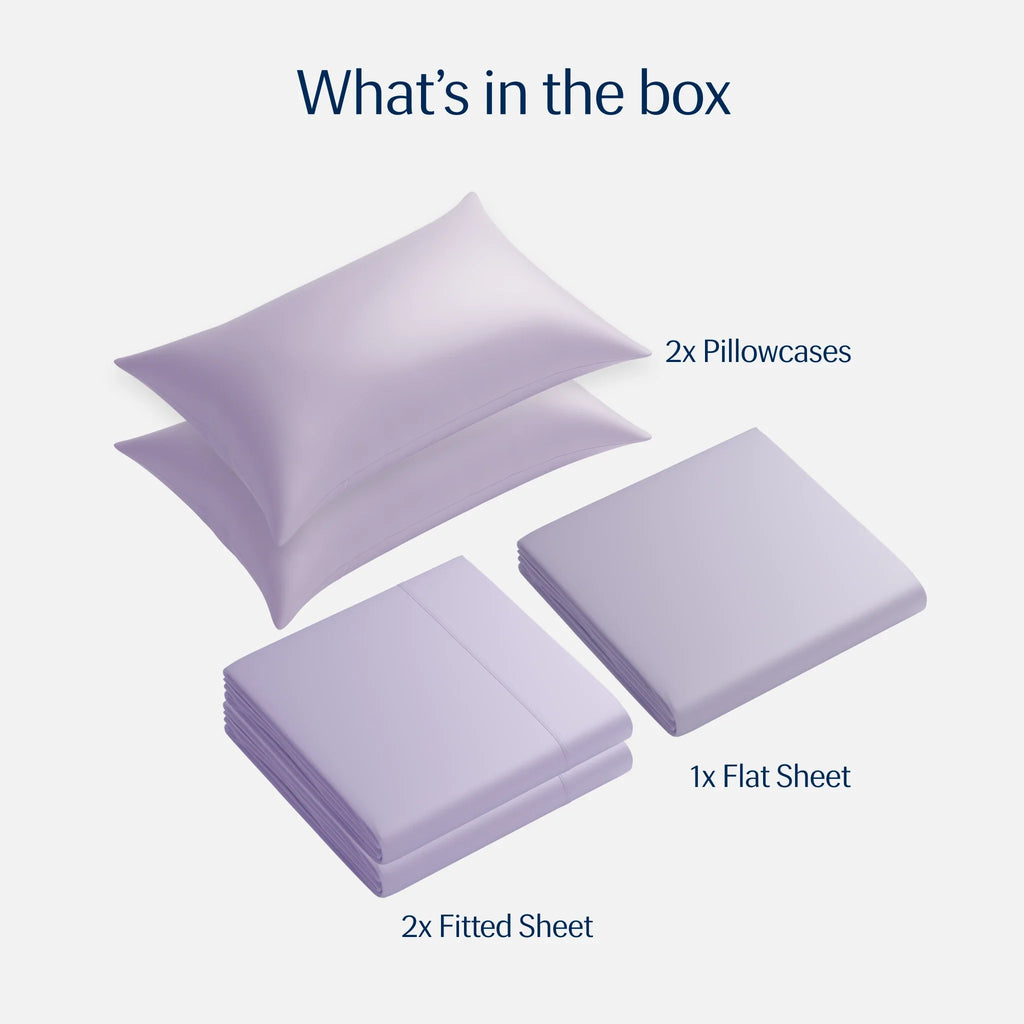 Bed Sheet Set, Evercool and Cooling for Master Bedrooms, Guest Beds and Daily Use, 7 Sizes and 6 Colors image 23