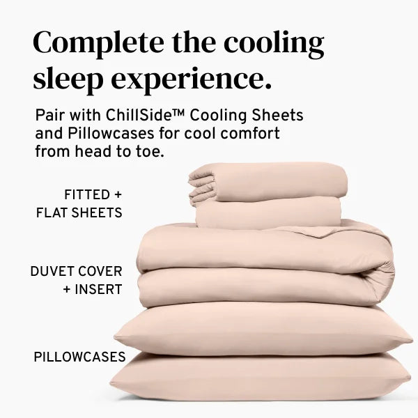 Duvet Cover, ChillSide Cooling, Machine-Washable Care for Bedroom Layering, Comforter Covers and Everyday Bedding image 24