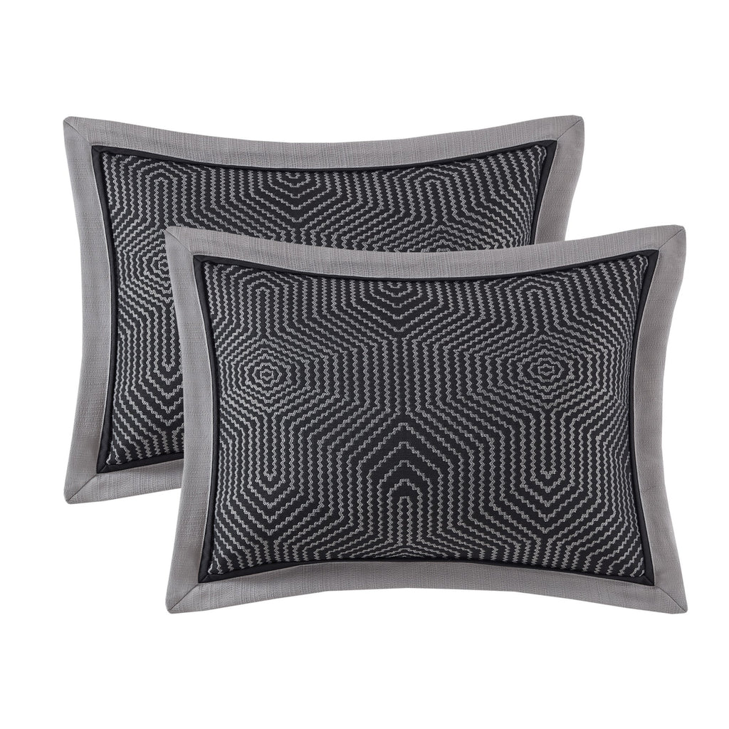 Bed Comforter, Shades of Serenity Set, Machine-Washable Care, Hypoallergenic Comfort for Everyday Bedding and Comfortable Sleep image 24
