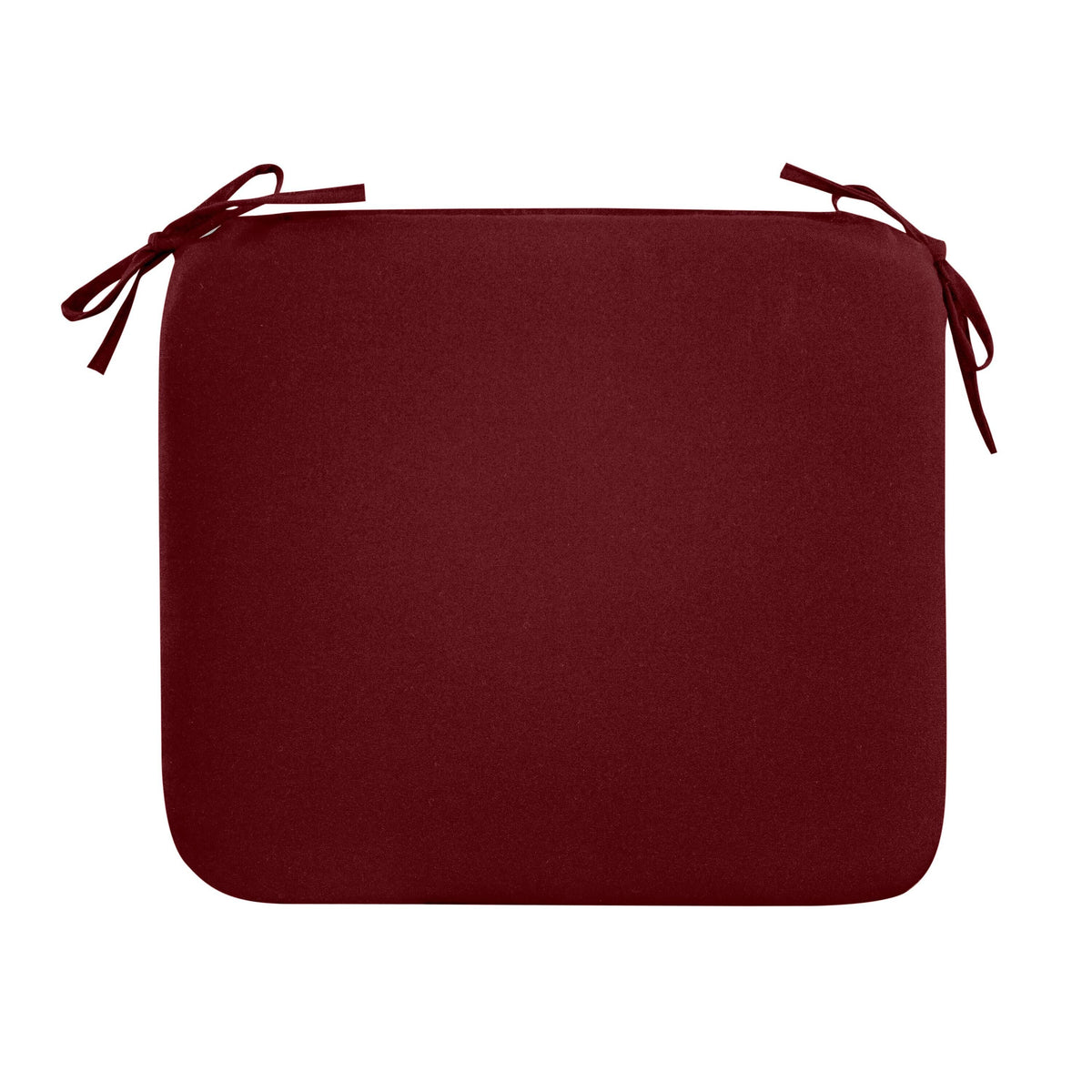 Decorative Throw Pillow, Classic Chair Cushion with Ties for Bedroom Styling and Living Room Decor, 5 Sizes and 17 Colors image 24