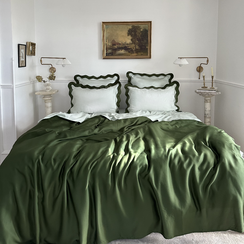 Duvet Cover, Heavenly, Cooling Comfort for Bedroom Layering, Comforter Covers and Everyday Bedding, 2 Sizes and 13 Colors image 24
