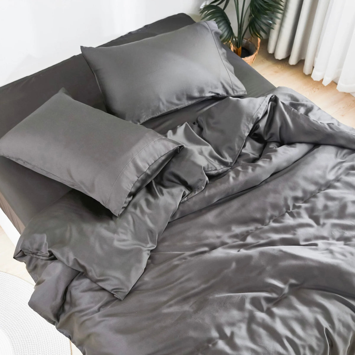 Pillowcase Set, ButteryDrape Bamboo, Cooling Comfort, Lightweight Design for Everyday Bedding and Bedroom Refreshes, 2 Sizes and 8 Colors image 24