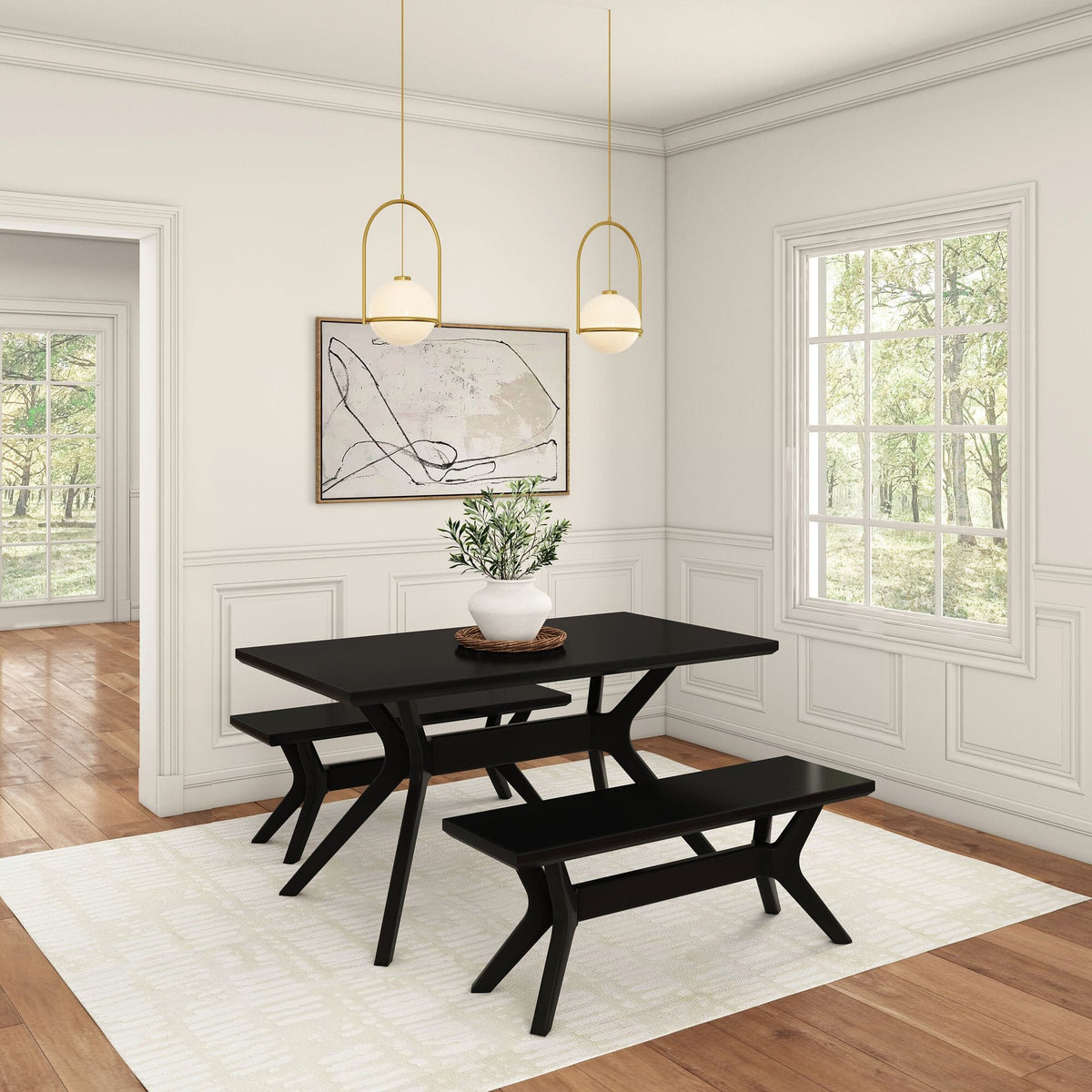Dining Bench, Verso 48" for Dining Rooms, Kitchen Tables and Everyday Seating, 2 Sizes and 5 Colors image 25