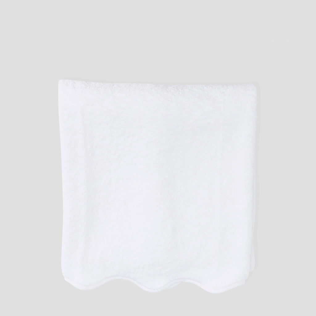 Bath Towel, Scallop for Daily Bathroom Routines and Guest Baths, 8 Color Options, Designed for Home Bathrooms and Everyday Care image 25