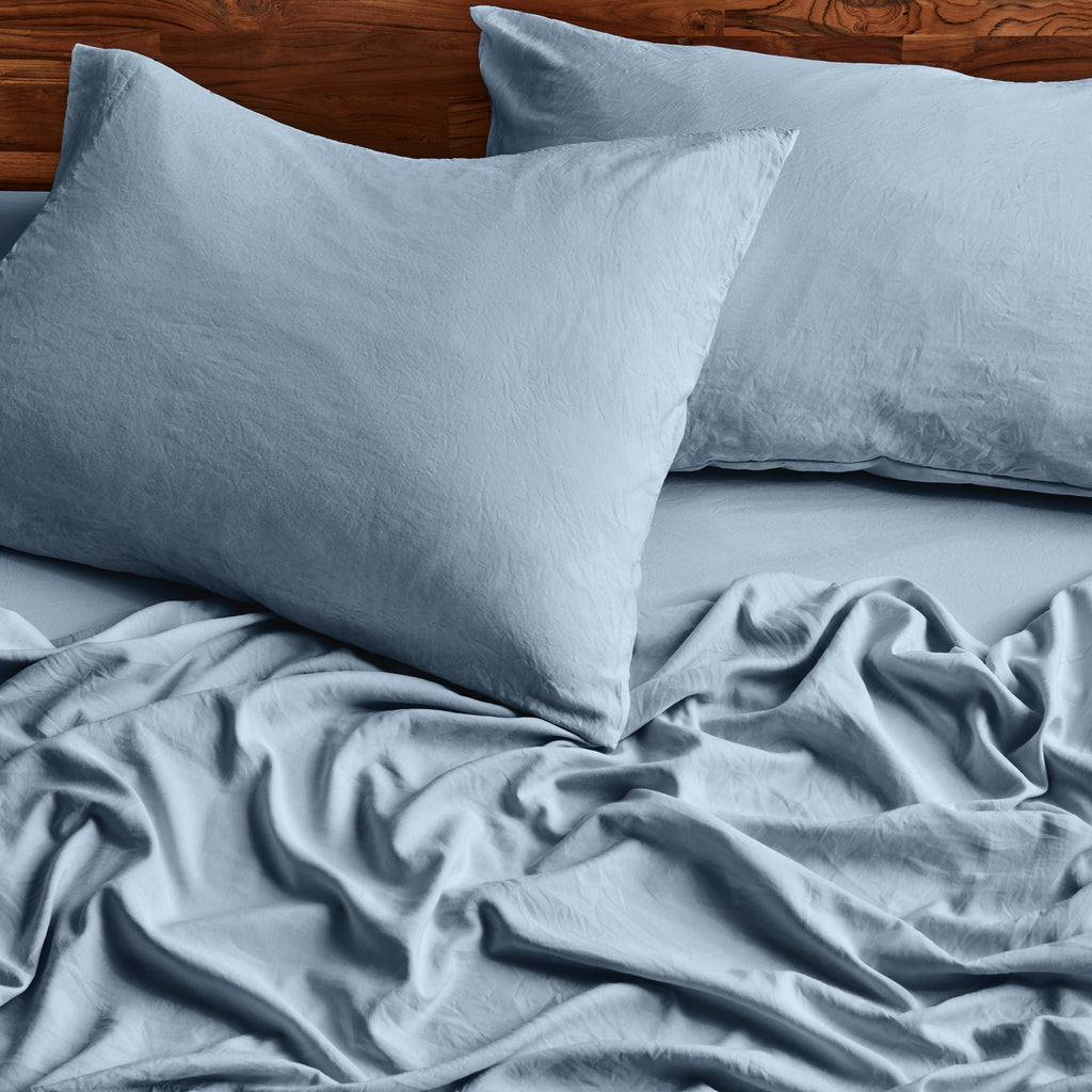 Bed Sheet Set, Ultra Soft Washed for Master Bedrooms, Guest Beds and Daily Use, 5 Sizes and 14 Colors image 25