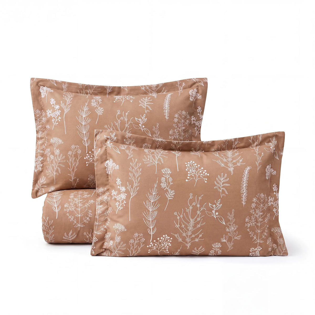 Down & Feather Comforter, Reversible Floral Print Set, Machine-Washable Care for Everyday Bedding and Comfortable Sleep image 25