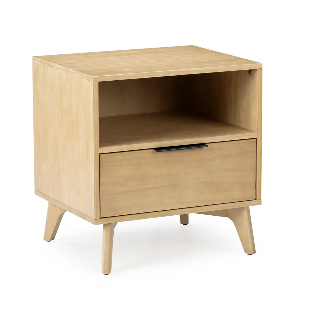 Nightstand, Haven with Shelf for Bedrooms, Bedside Essentials and Everyday Storage, 4 Color Options image 25