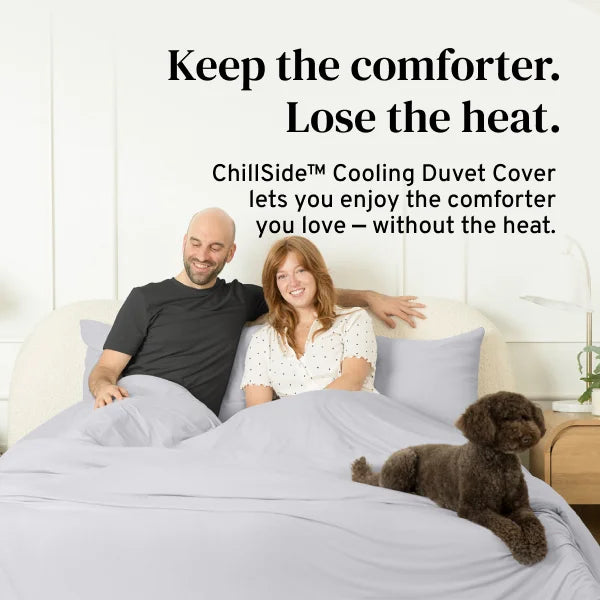 Duvet Cover, ChillSide Cooling, Machine-Washable Care for Bedroom Layering, Comforter Covers and Everyday Bedding image 25