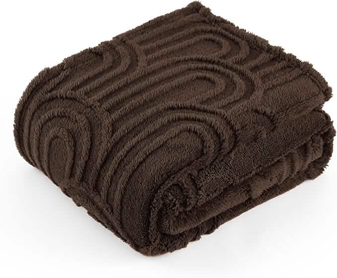 Cozy Throw Blanket, Arch Shaggy Sherpa Fleece, Lightweight Design, Machine-Washable Care for Living Rooms, Bedrooms and Everyday Lounging image 25