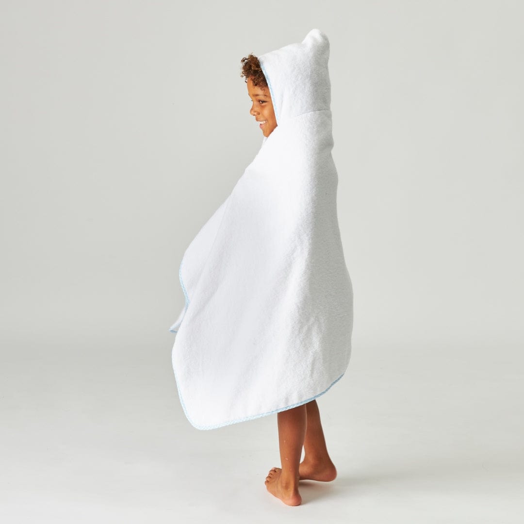 Bath Linen, Kids' Hooded Towel, Organic Cotton Shell for Daily Bathroom Routines and Guest Baths, 15 Color Options image 25