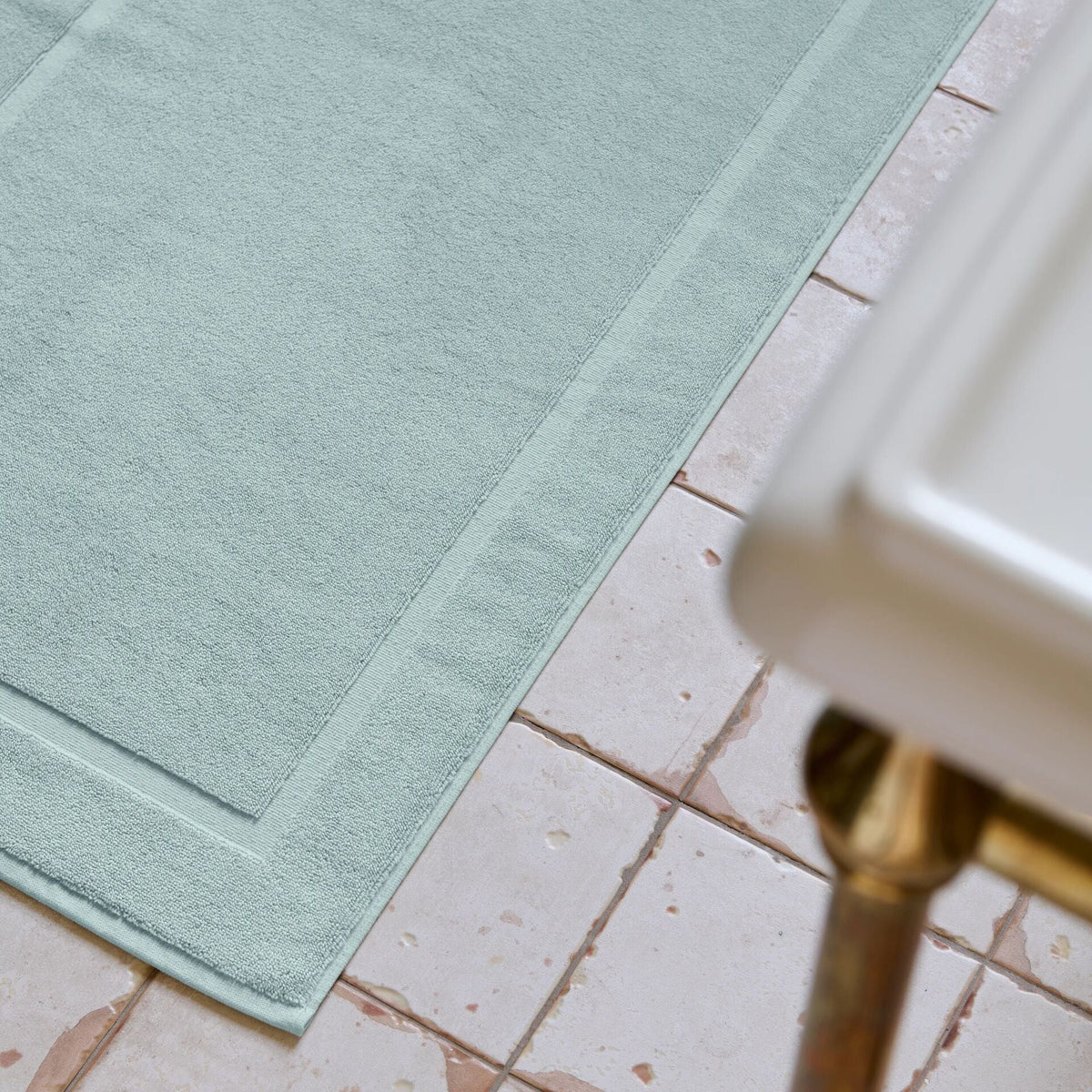 Bath Linen, Renaissance Terry Mat for Daily Bathroom Routines and Guest Baths, 10 Color Options image 25