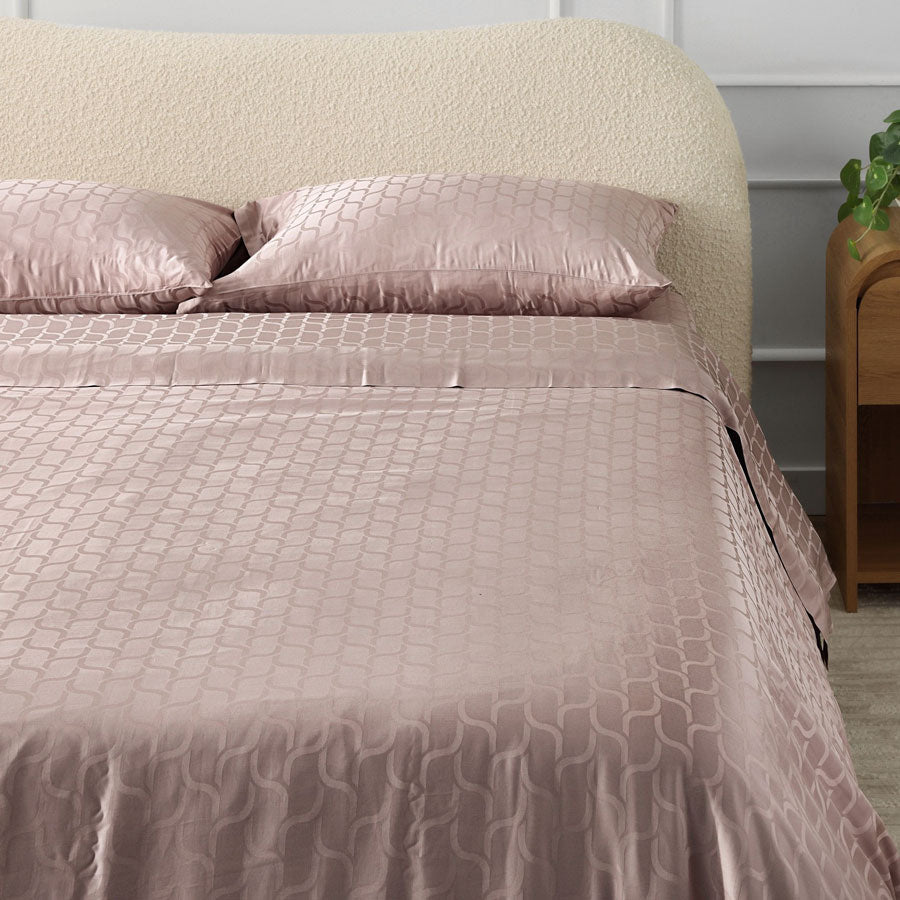 Bed Sheet Set, Bamboo Exclusive Patterns, Cooling Comfort, Breathable Construction for Everyday Bedroom Comfort and Guest Rooms image 25
