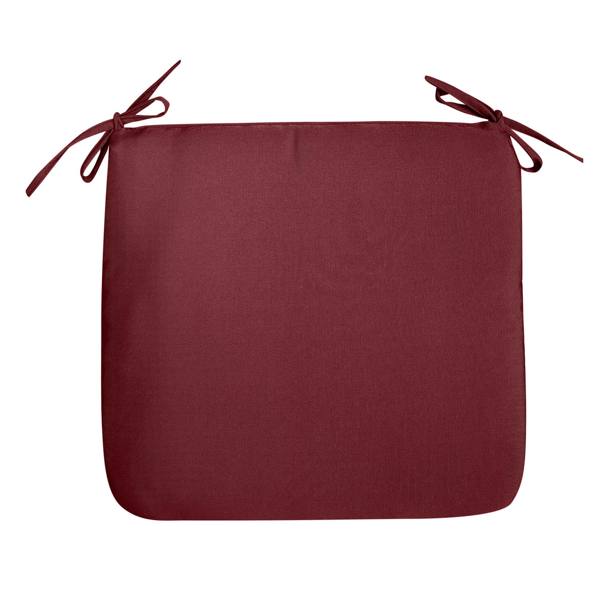 Decorative Throw Pillow, Classic Chair Cushion with Ties for Bedroom Styling and Living Room Decor, 5 Sizes and 17 Colors image 25
