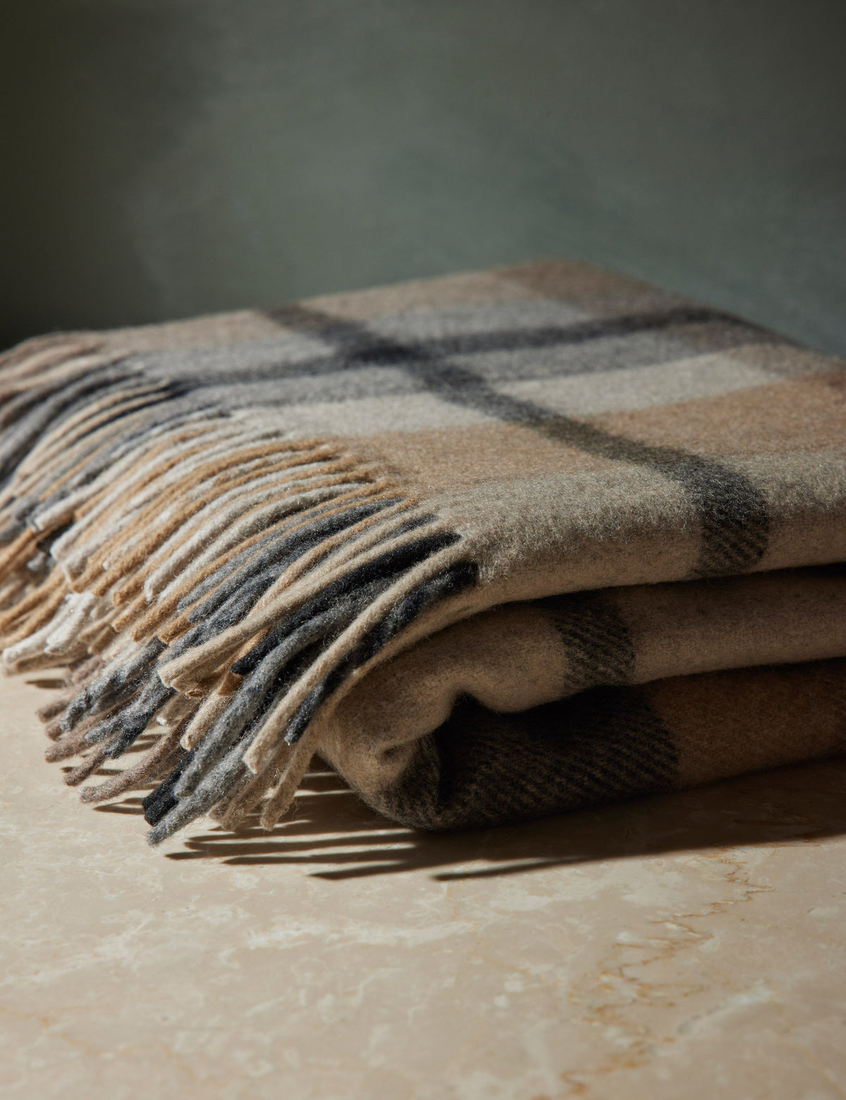 Cozy Throw Blanket, Recycled Wool for Living Rooms, Bedrooms and Everyday Lounging, 2 Color Options image 26