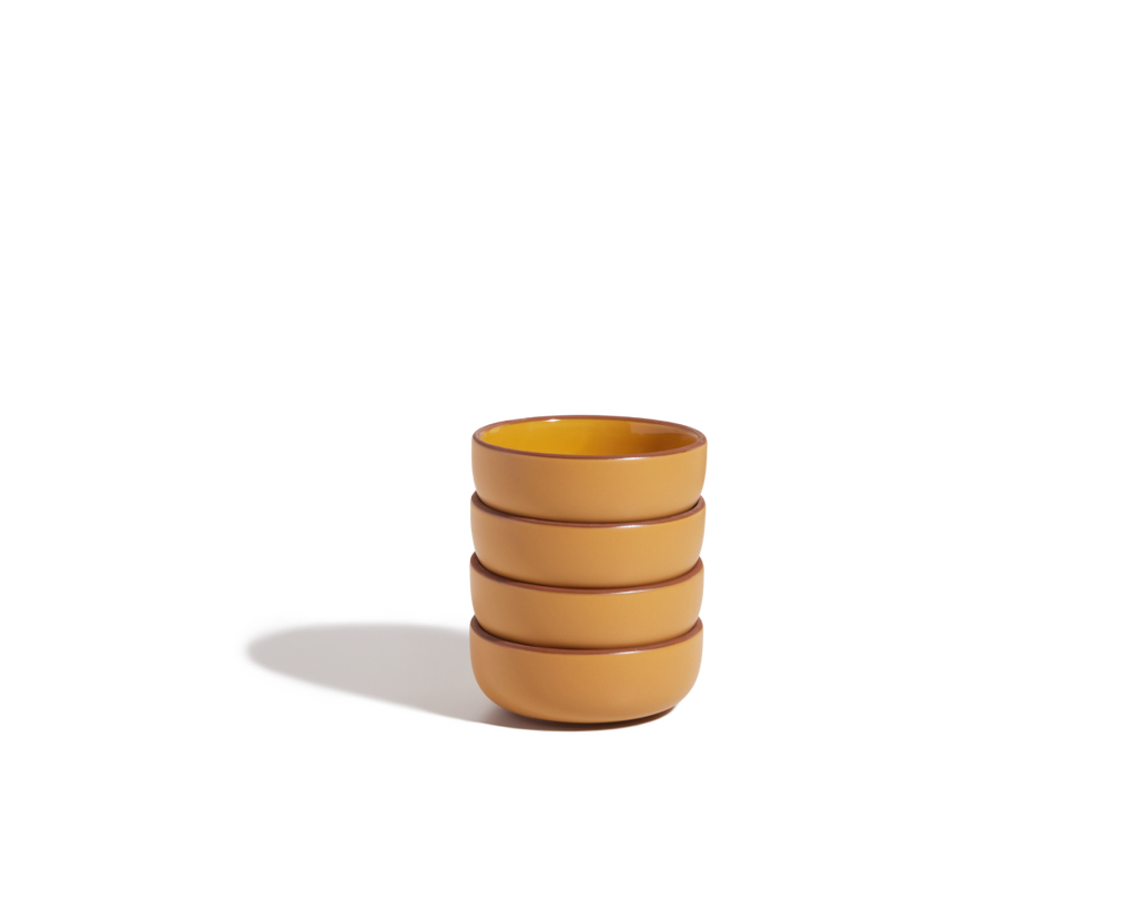 Dinnerware, Tiny Bowls, Ceramic Construction for Family Dining, Serving and Entertaining, 5 Color Options image 26