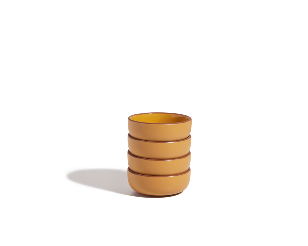 Dinnerware, Tiny Bowls, Ceramic Construction for Family Dining, Serving and Entertaining, 5 Color Options image 26