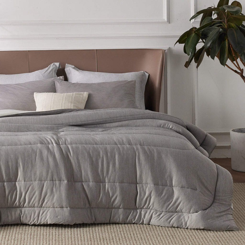 Bed Comforter, Reversible Warm and Cooling Set, Breathable Construction for Year-Round Bedroom Comfort and Restful Sleep image 26