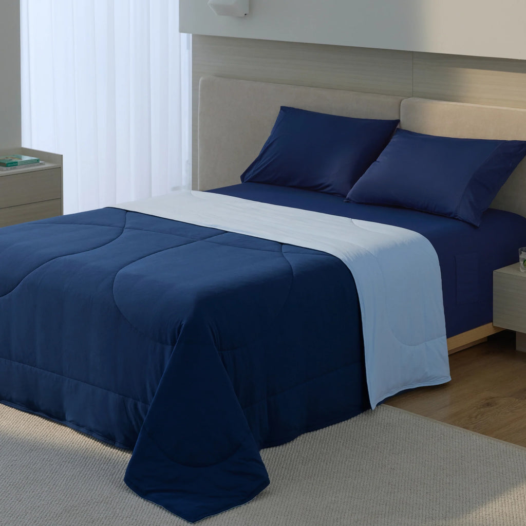 Bed Comforter, Cooling 2.0, Lightweight Design for Everyday Bedding and Comfortable Sleep, 3 Sizes and 3 Colors image 26