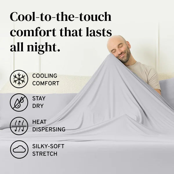 Duvet Cover, ChillSide Cooling, Machine-Washable Care for Bedroom Layering, Comforter Covers and Everyday Bedding image 26