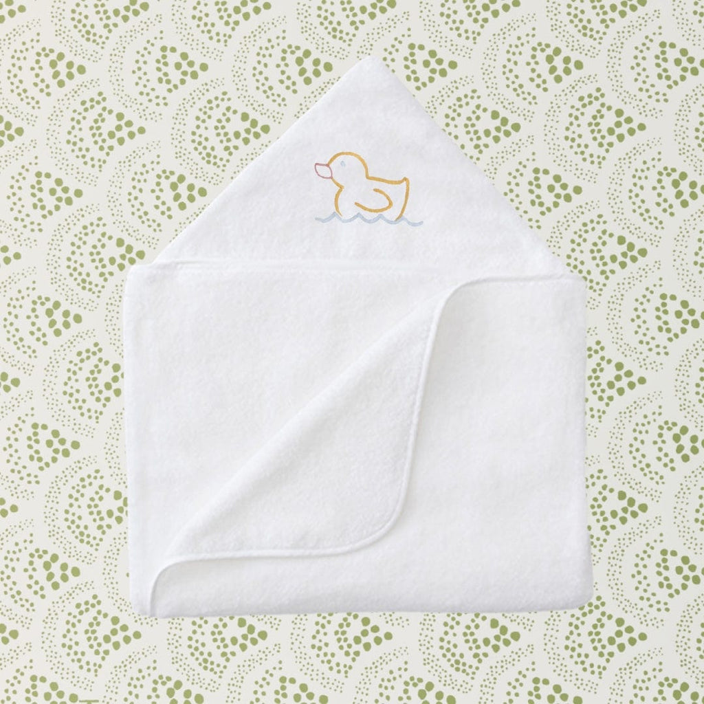 Bath Linen, Kids' Hooded Towel, Organic Cotton Shell for Daily Bathroom Routines and Guest Baths, 15 Color Options image 26