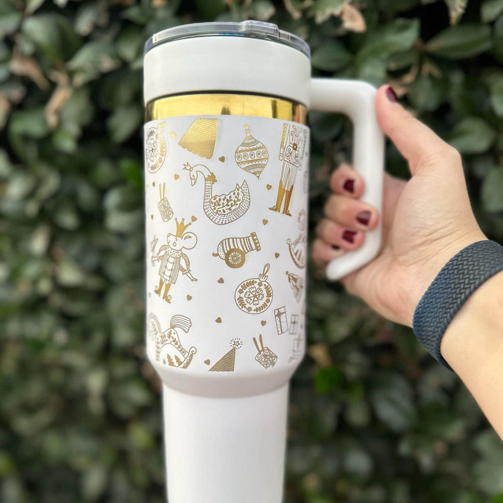 Insulated Tumbler, 40oz Electroplated, Stainless Steel Construction for Everyday Drinks, Home and Entertaining, 4 Color Options image 26