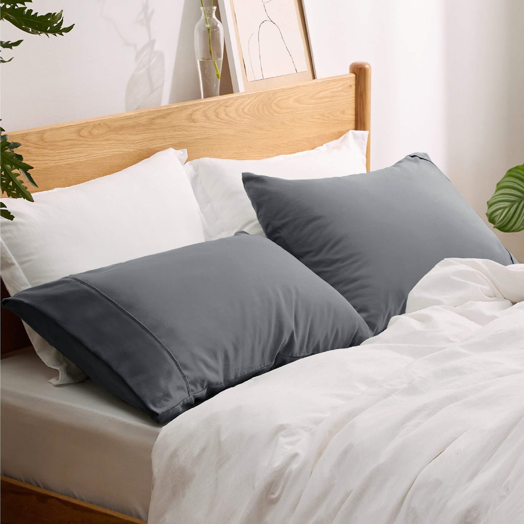 Decorative Pillow Sham, Fade and Stain Resistant Microfiber for Guest Rooms, Headboards and Everyday Bedroom Decor, 4 Sizes and 18 Colors image 26