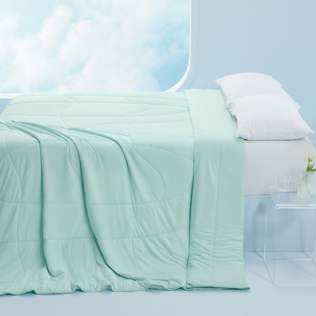 Bed Comforter, Reversible Cooling, Lightweight Design for Year-Round Bedroom Comfort and Restful Sleep, 7 Sizes and 4 Colors image 26