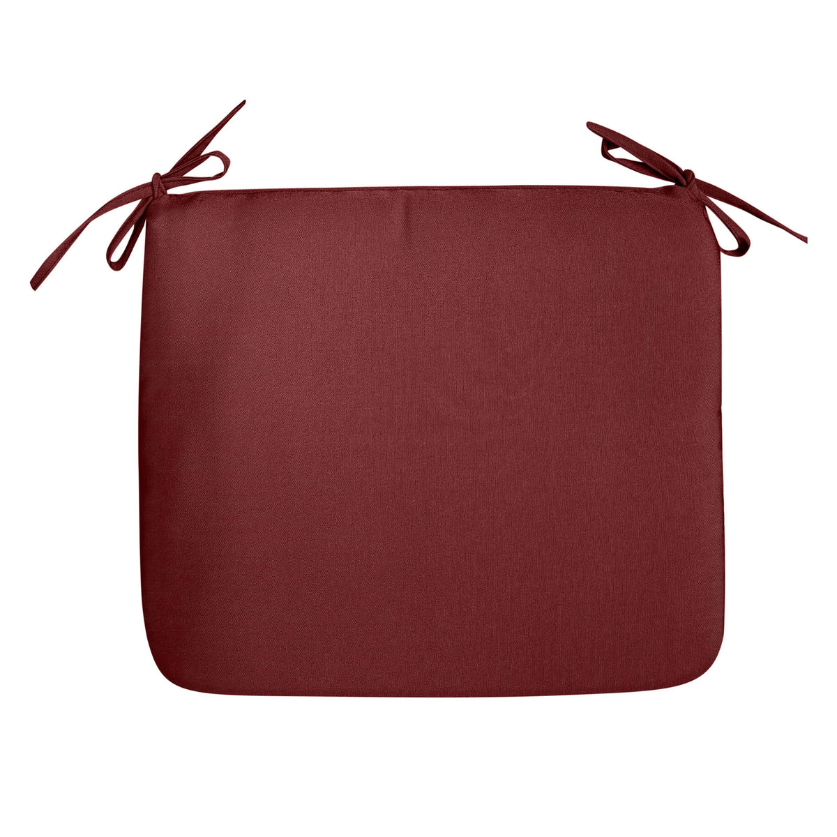 Decorative Throw Pillow, Classic Chair Cushion with Ties for Bedroom Styling and Living Room Decor, 5 Sizes and 17 Colors image 26