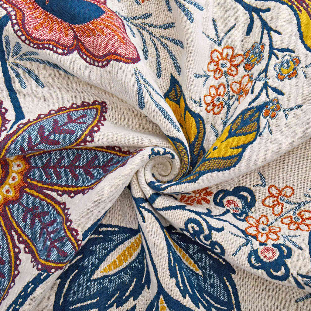 Cozy Throw Blanket, Boho Cotton, Machine-Washable Care for Living Rooms, Bedrooms and Everyday Lounging, 12 Color Options image 26