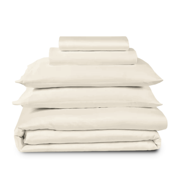 Bed Sheet Set, LuxeSoft Cotton, Breathable Construction for Master Bedrooms, Guest Beds and Daily Use, 6 Sizes and 5 Colors image 26