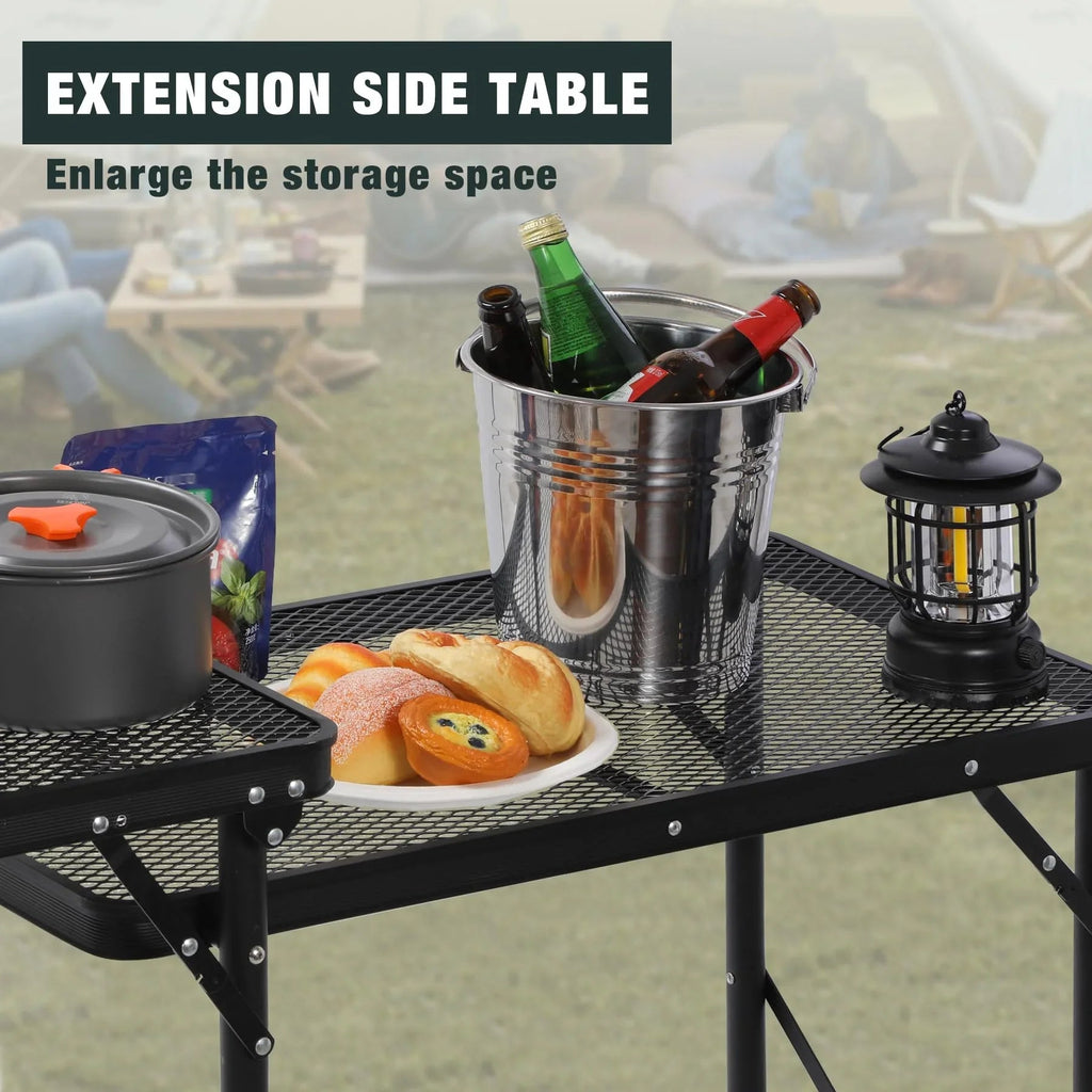Home Storage Organizer, Portable Camping Kitchen Table with, Lightweight Design for Bedrooms, Laundry Rooms and Living Spaces image 27