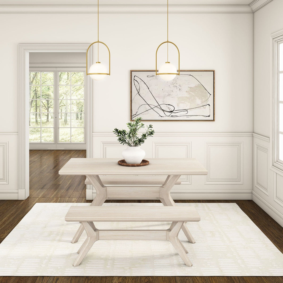 Dining Bench, Verso 48" for Dining Rooms, Kitchen Tables and Everyday Seating, 2 Sizes and 5 Colors image 27