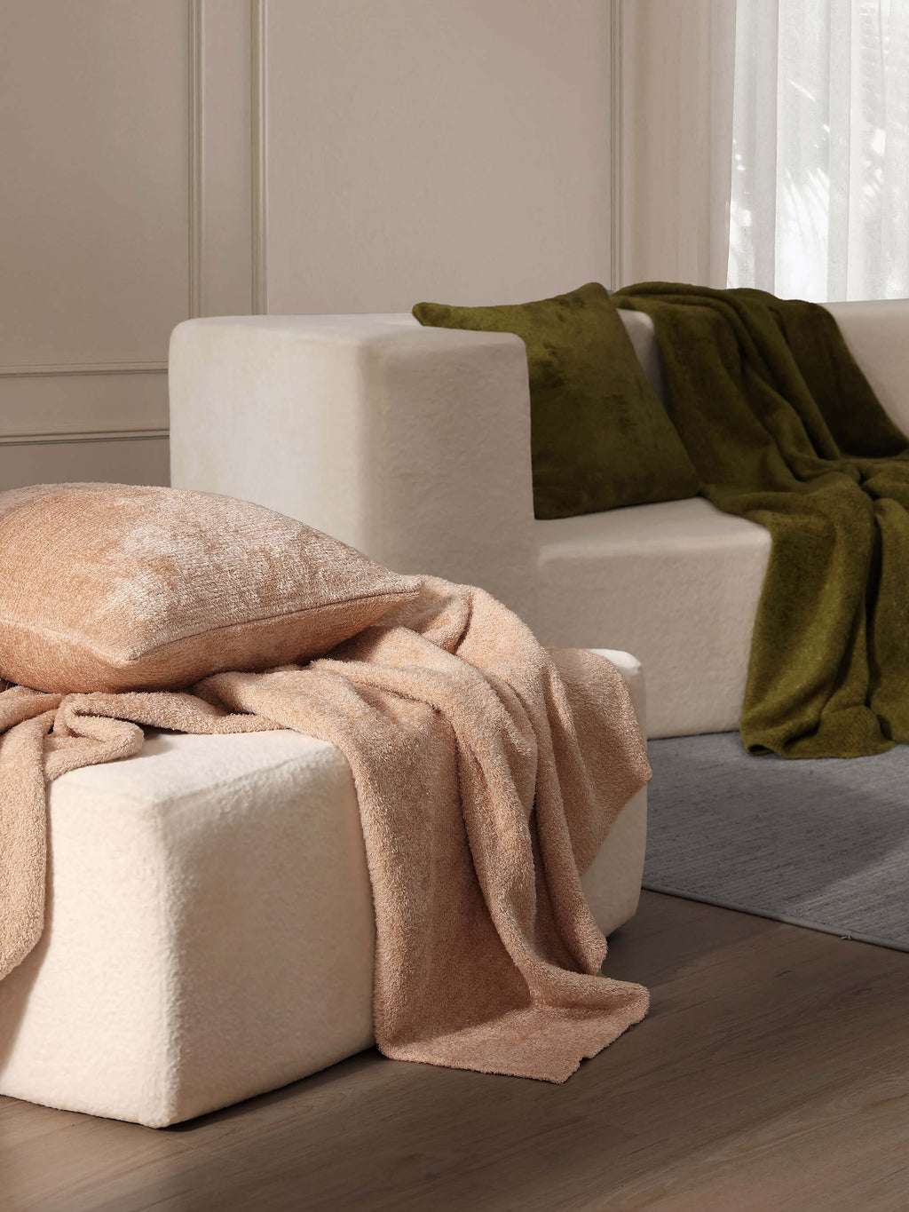 Cozy Throw Blanket, Cloud Silque, Machine-Washable Care for Sofas, Beds and Relaxing at Home, 8 Color Options image 27