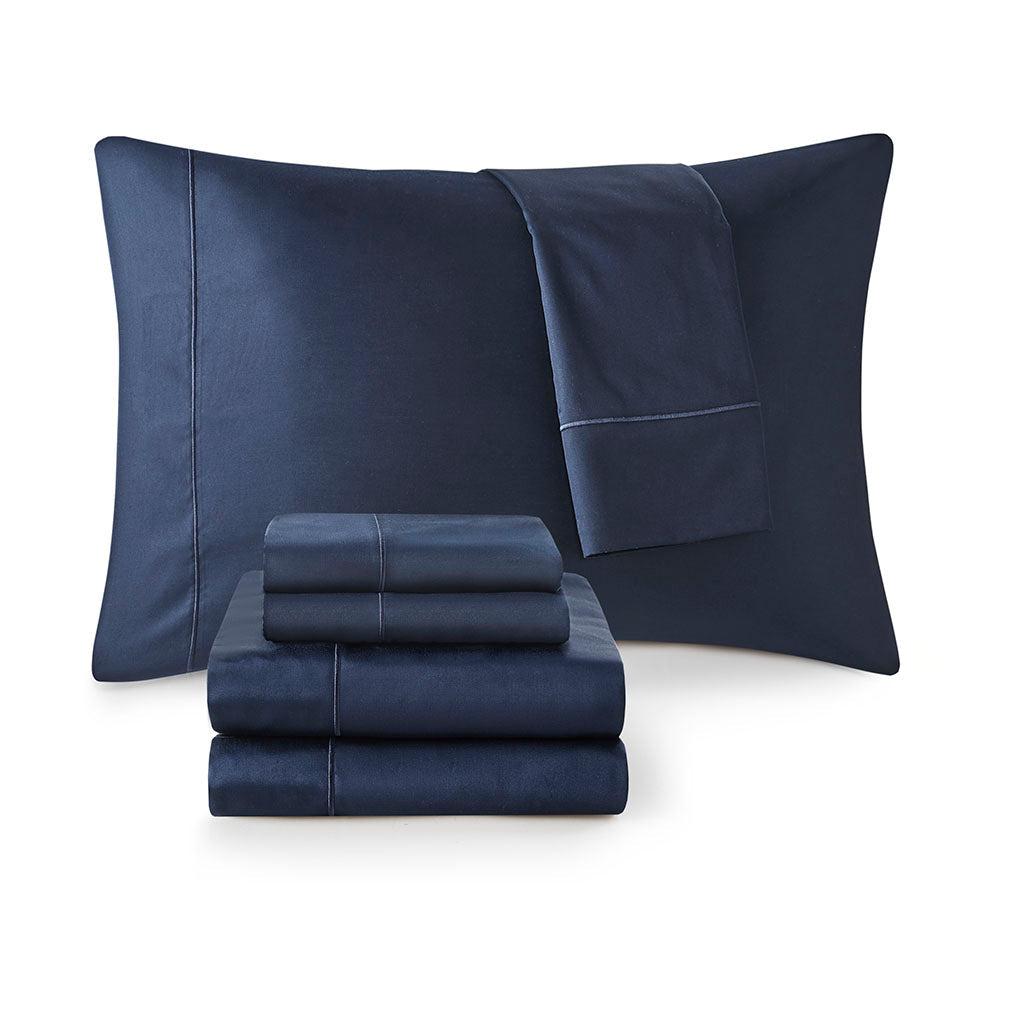 Bed Sheet Set, 600 Thread Count Pima Cotton Pima Cotton, Machine-Washable Care for Everyday Bedroom Comfort and Guest Rooms image 27