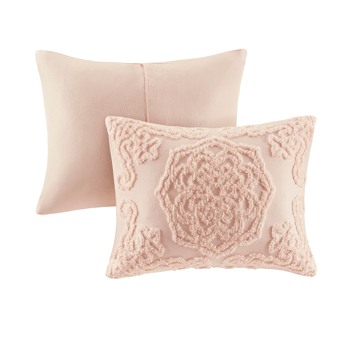 Bed Quilt, Laetitia Tufted Cotton Chenille Medallion, Machine-Washable Care for Bedroom Layering and Everyday Bedding, 3 Size Options image 27