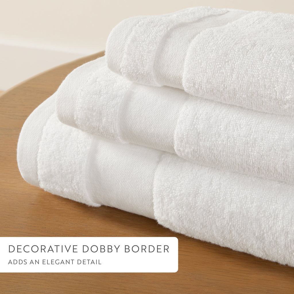 Bath Towel Set, Ultra Soft 100% Cotton 6 Piece, Machine-Washable Care for Home Bathrooms and Everyday Care, 8 Color Options image 28